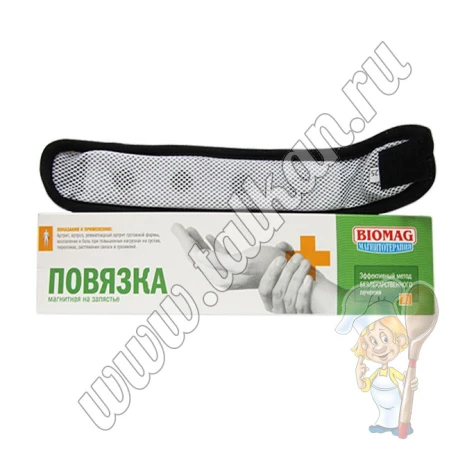 Магнитная повязка для запястья