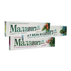 Зубная паста Малавит - Дент, сборка