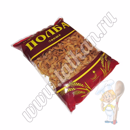 Лапша из полбы