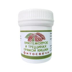 Фитосвечи № 6 При геморрое и трещинах прямой кишки