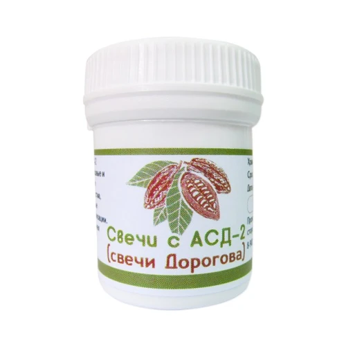 Свечи АСД (Дорогова)
