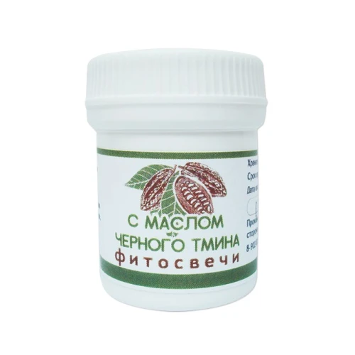 Фитосвечи № 12 С маслом черного тмина