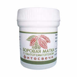 Фитосвечи № 15 Боровая матка с пантогематогеном
