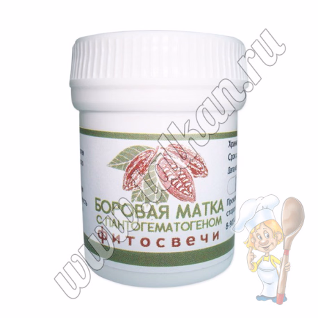 Фитосвечи № 15 Боровая матка с пантогематогеном