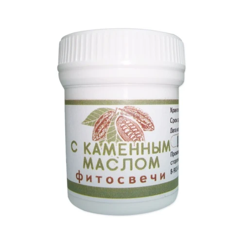 Фитосвечи № 17 с каменным маслом