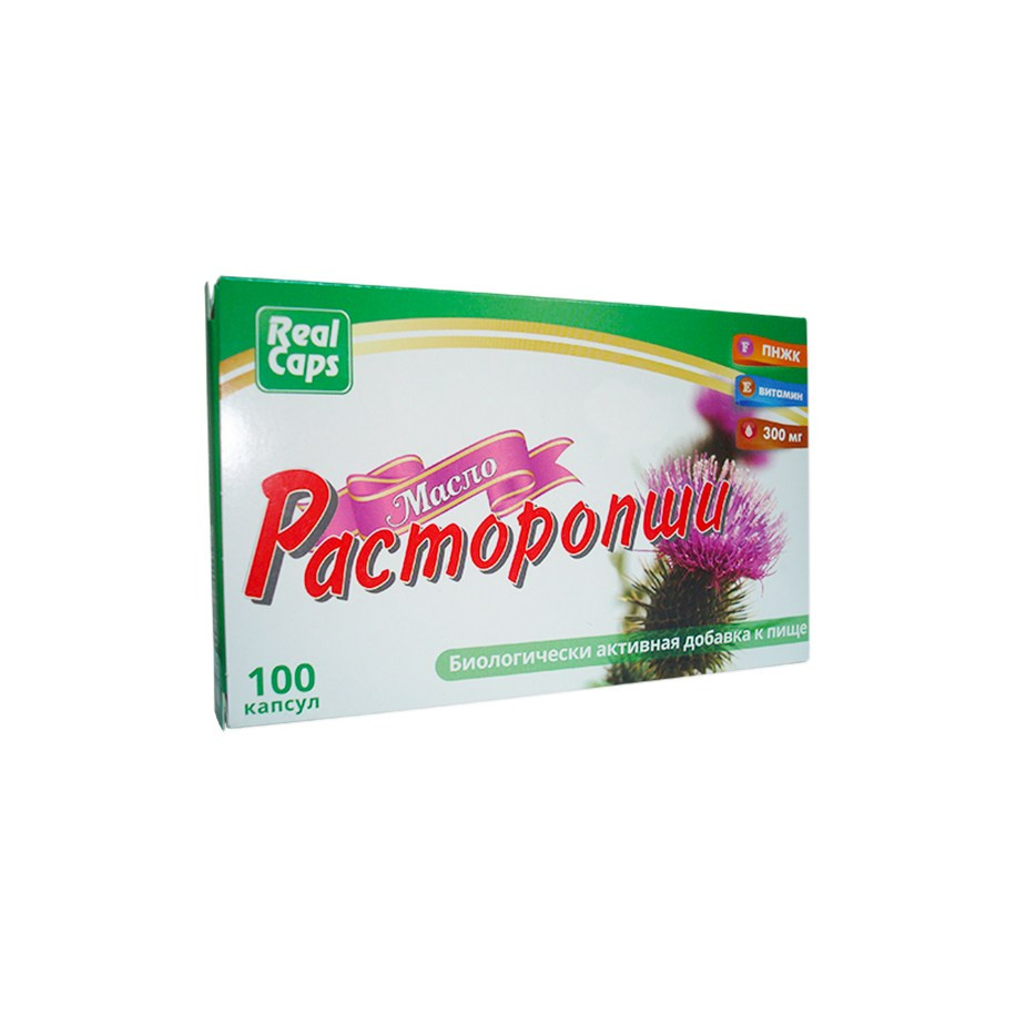 Масло расторопши в капсулах, 100 шт.