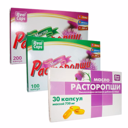 Масло расторопши в капсулах