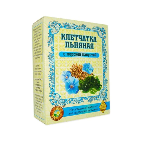 Клетчатка льняная с морской капустой