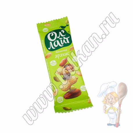 Батончик Ол`Лайт арахис