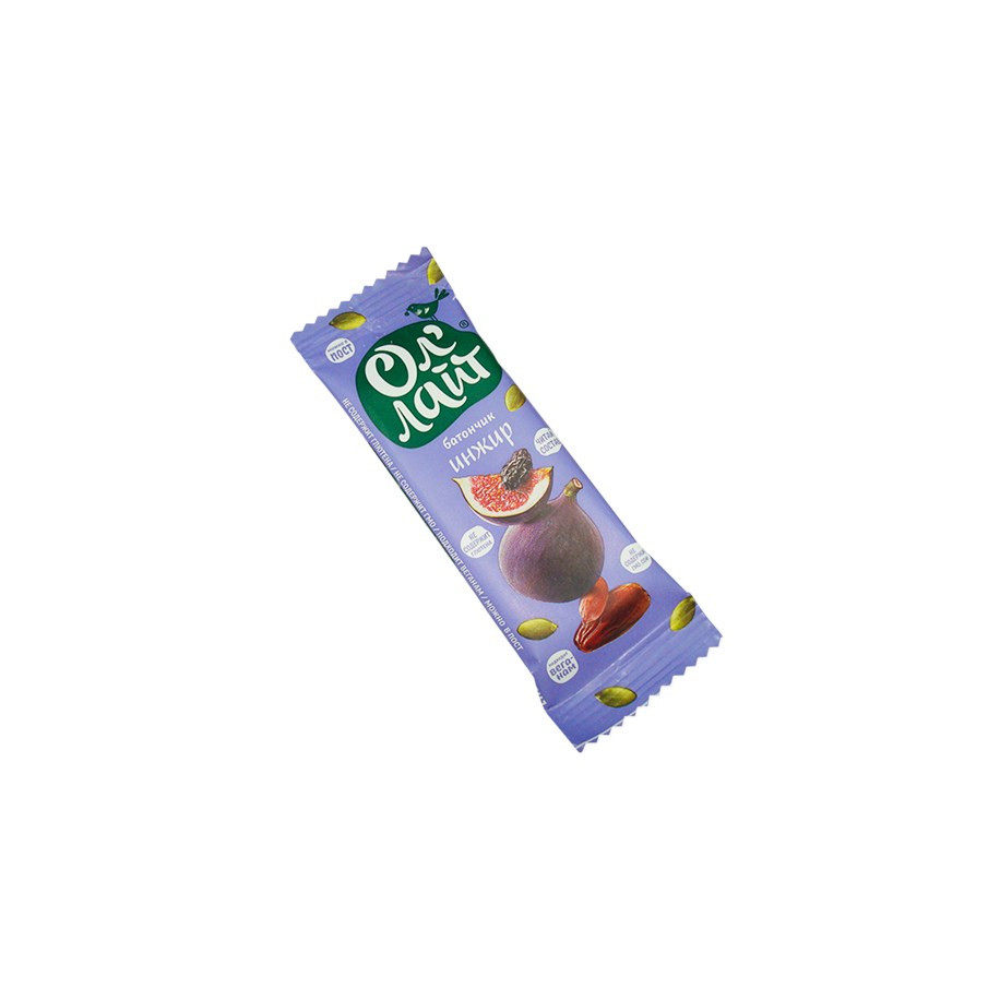 Батончик Ол`Лайт инжир