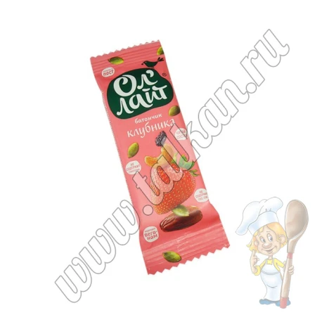 Батончик Ол`Лайт клубника