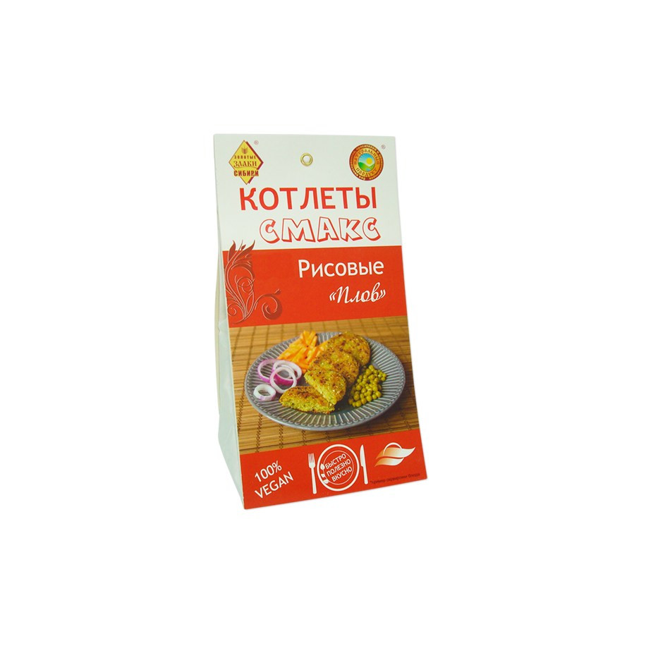 Котлеты Смакс рисовое ПЛОВ