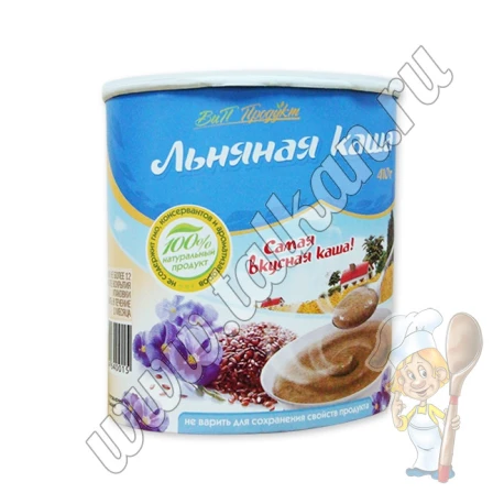Льняная каша, без добавок