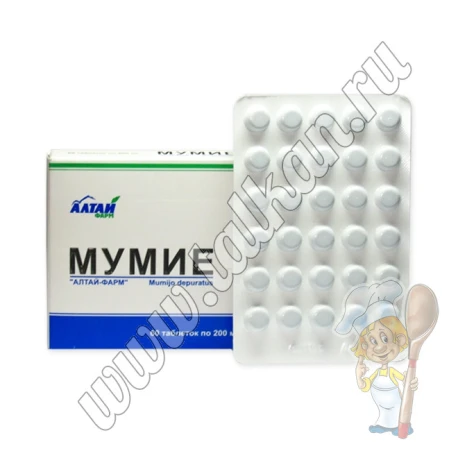 Мумиё, 60 таблеток