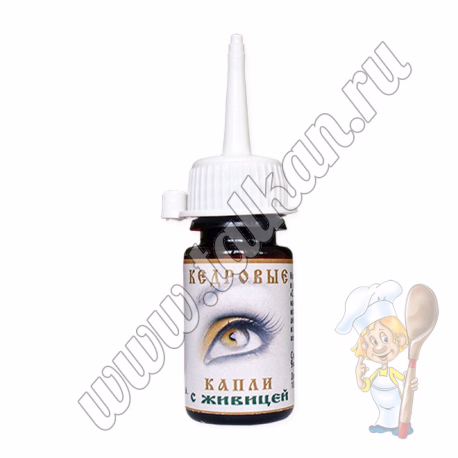 Капли кедровые с живицей, 2,5 %